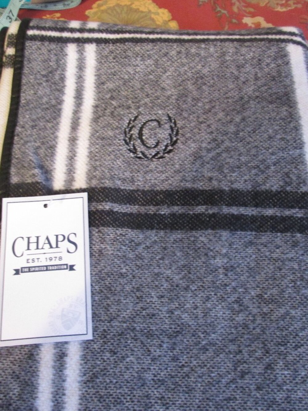 New Chaps Women's Wrap Ruana Plaid (Shawl)